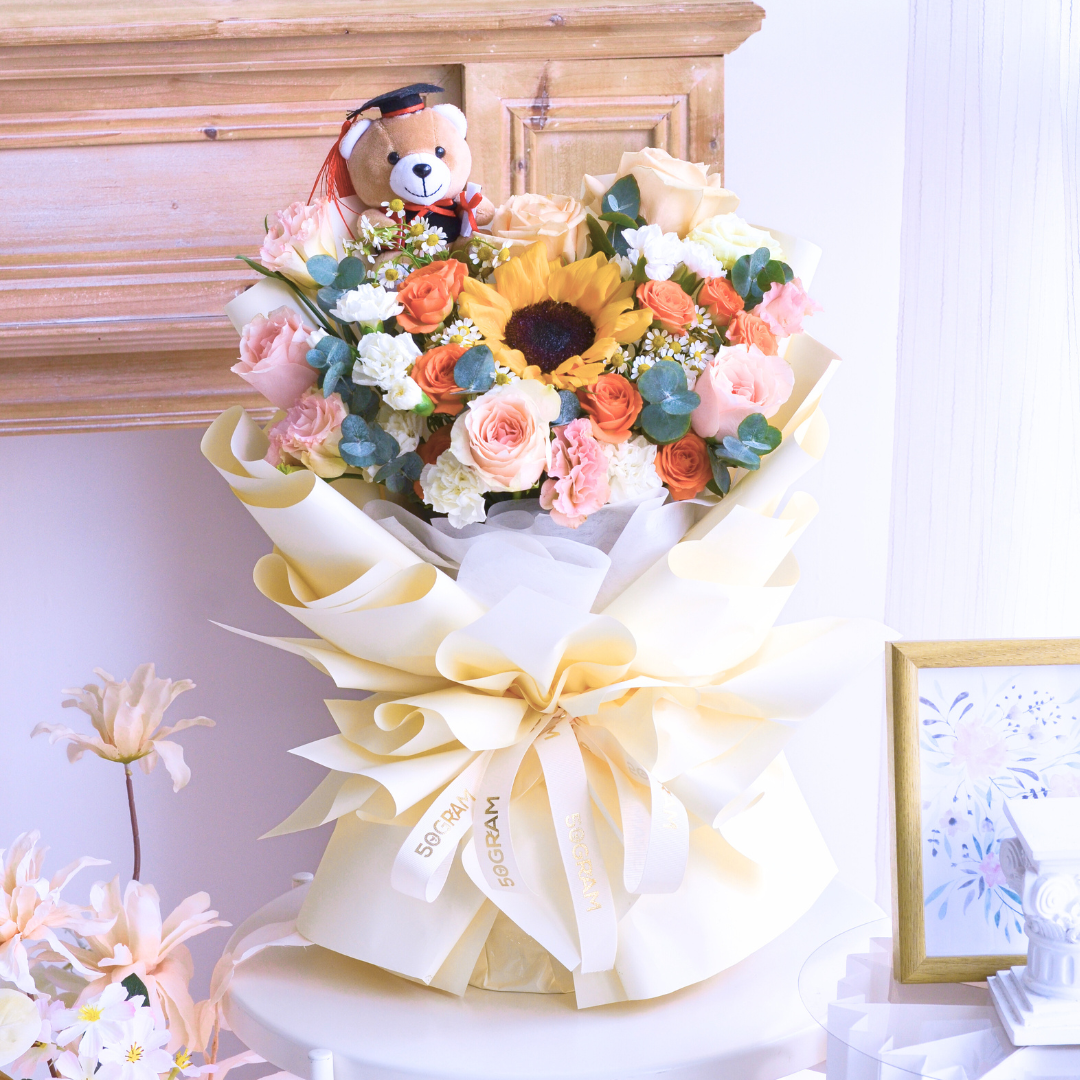 Graduate Sunflower Image